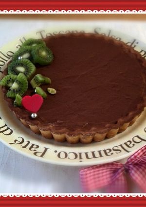 柚子の香り~チョコレートタルト!-レシピのメイン写真