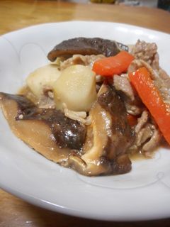 豚肉と里芋、にんじん、しいたけの中華煮-レシピのメイン写真