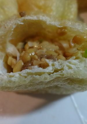おつまみに最高！納豆の油揚げ包み焼き-レシピのメイン写真