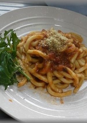 うどんでナポリタン-レシピのメイン写真