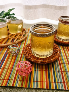 梅酒が余ったら♪簡単梅酒ゼリー♪-レシピのメイン写真