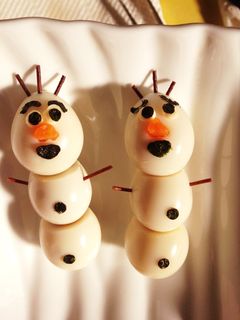 オラフ風うずらのたまご-レシピのメイン写真