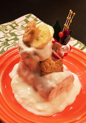 1歳児のためのブッシュドノエルもどき-レシピのメイン写真
