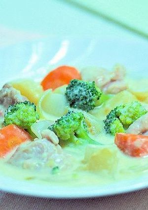 チキンクリームシチュー-レシピのメイン写真