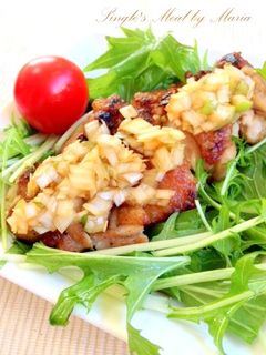 油淋鶏♡鶏肉のネギじょうゆダレ-レシピのメイン写真