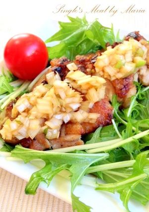 油淋鶏♡鶏肉のネギじょうゆダレ-レシピのメイン写真