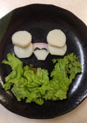 かまぼこ細工（羊）-レシピのメイン写真