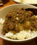 ギョウザ丼☆ご飯とまらん美味しいとこどり