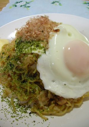 一人飯♪なんだか懐かしいそばめし♪-レシピのメイン写真