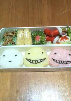 キャラ弁　暗殺教室　殺せんせー-レシピのメイン写真