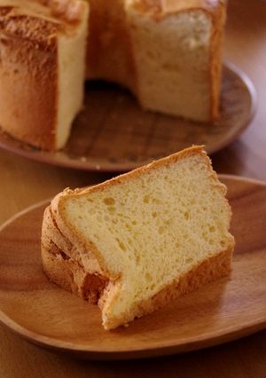 シンプル簡単☆ふわもふシフォンケーキ-レシピのメイン写真