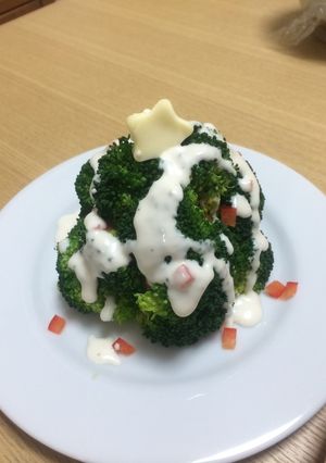 ブロッコリーのツリーサラダ-レシピのメイン写真