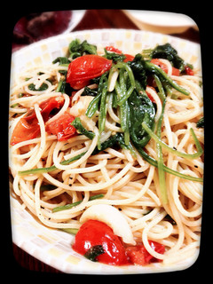 トマトとほうれん草のパスタ☆-レシピのメイン写真