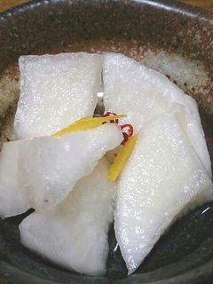 柚子と大根の甘酢漬け-レシピのメイン写真