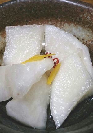 柚子と大根の甘酢漬け-レシピのメイン写真