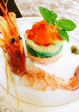 ２種のポテトとサーモンの前菜-レシピのメイン写真