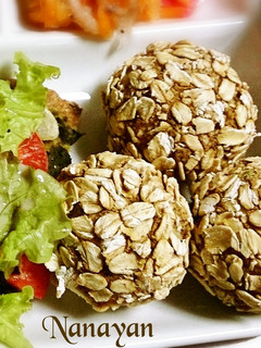 無塩料理☆ねっとりとろ~り♪おからボール-レシピのメイン写真