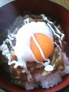 ☆節約☆肉なし!和風カレー丼-レシピのメイン写真