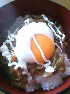 ☆節約☆肉なし!和風カレー丼-レシピのメイン写真