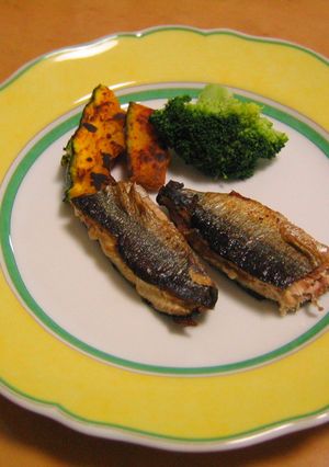 ★秋刀魚の梅肉はさみ★-レシピのメイン写真