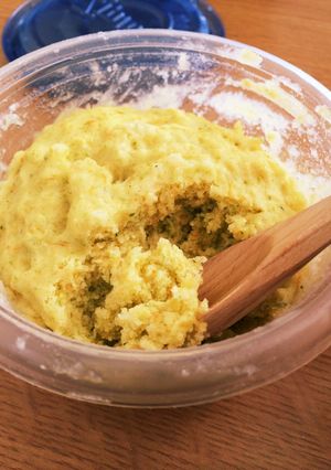 離乳食にもレンジで☆フワもち米粉パン☆-レシピのメイン写真