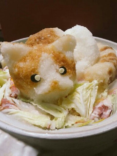 大根おろしアート★猫鍋-レシピのメイン写真