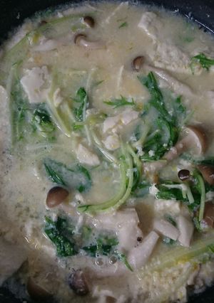 生姜のあったか卵とじ豆腐-レシピのメイン写真