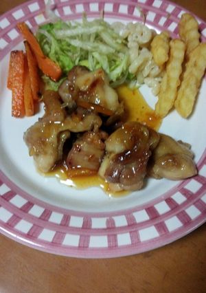 鶏のﾏｰﾏﾚｰﾄﾞｿｰｽ煮-レシピのメイン写真