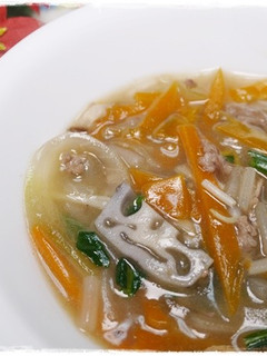 離乳食完了期 根菜入りの和の八宝菜-レシピのメイン写真