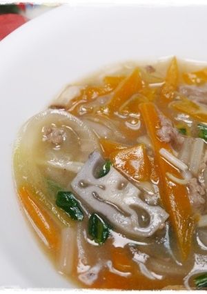 離乳食完了期 根菜入りの和の八宝菜-レシピのメイン写真