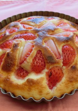 いちごチーズパウンドケーキ-レシピのメイン写真