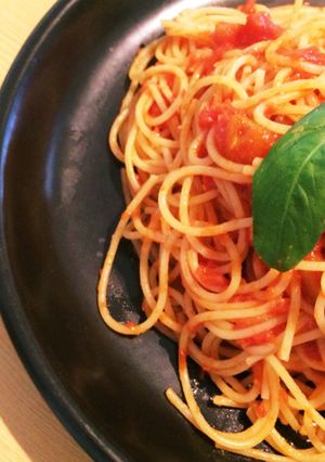 基本のシンプルトマトパスタ-レシピのメイン写真