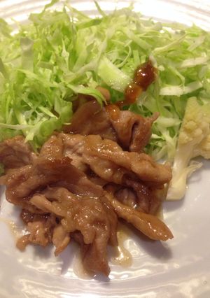 生姜なくても豚の生姜焼き-レシピのメイン写真