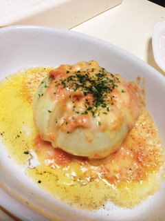 玉ねぎまるごとたらこマヨグラタン-レシピのメイン写真