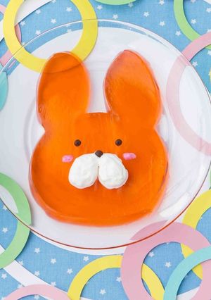りぼんレシピ ツッコミゼリーうさぎ♪-レシピのメイン写真