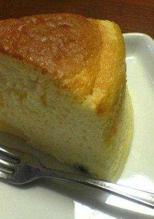 プロセスチーズ＆米粉でスフレチーズケーキ-レシピのメイン写真