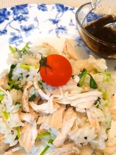 シンガポールチキンライスand味噌ソース-レシピのメイン写真