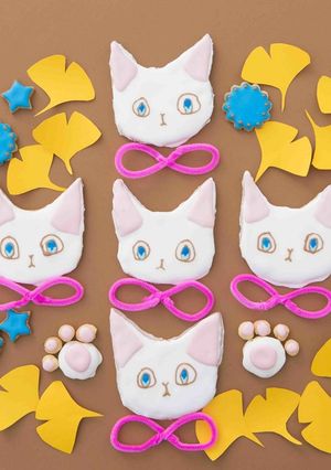 りぼんレシピ ミルキーアイシングクッキー-レシピのメイン写真
