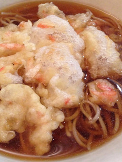 餅のかき揚げ蕎麦-レシピのメイン写真