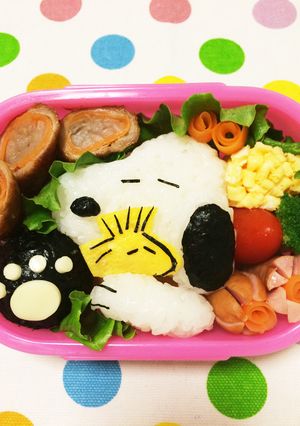 スヌーピー☆キャラ弁-レシピのメイン写真