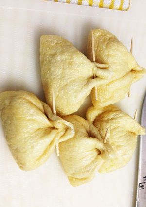 冷凍ご飯de簡単餅巾着★-レシピのメイン写真