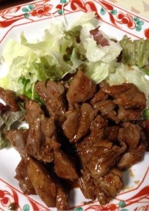 鹿肉の生姜焼き-レシピのメイン写真