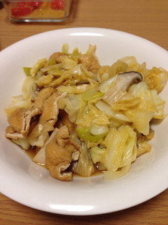 キャベツと油揚げの蒸し煮-レシピのメイン写真