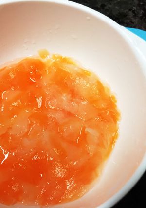 簡単&時短！離乳食の人参等を早く柔らかく-レシピのメイン写真