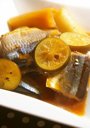 サンマのすだち煮-レシピのメイン写真