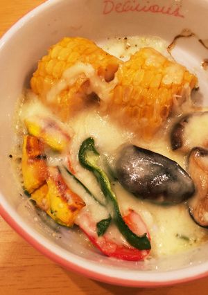 簡単!野菜のチーズ焼き-レシピのメイン写真
