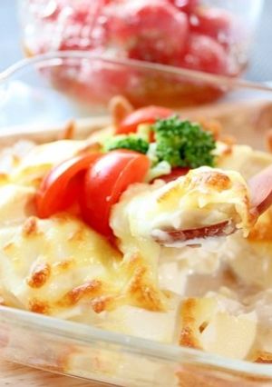 焼くだけ絶品♪ふわふわお豆腐チーズ焼き-レシピのメイン写真