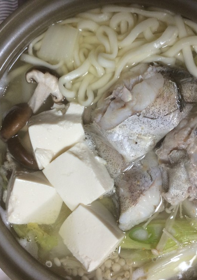 食べ過ぎちゃった次の日はたらちり鍋♪-レシピのメイン写真