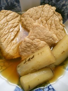おせちにも! 美味しい ごぼう入り 煮豚-レシピのメイン写真