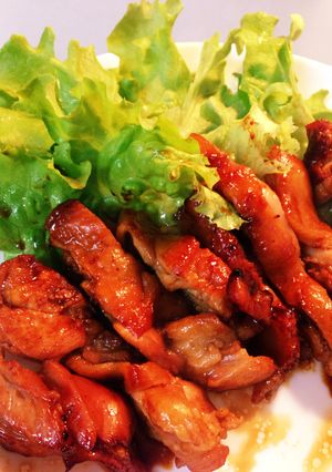 簡単満足!こってり味の照り焼きチキン-レシピのメイン写真